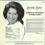 Loretta Lynn : Woman Of The World / To Make A Man (LP, Album, Pin)