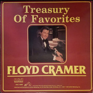 Floyd Cramer : Treasury Of Favorites (LP, Comp, Ind)