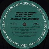 Andreas Vollenweider : ... Behind The Gardens - Behind The Wall - Under The Tree ... (LP, Album, Pit)