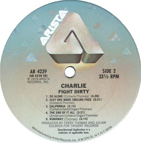 Buy Charlie (5) Fight Dirty (LP, Album) Online for a great price – 