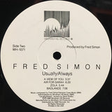 Fred Simon (3) : Usually / Always (LP, Album)