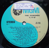 The Osmonds : Live (2xLP)