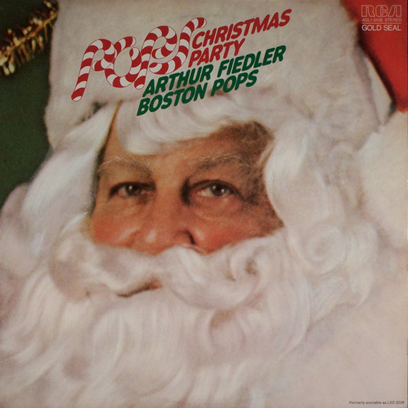 Arthur Fiedler, Boston Pops* : Pops Christmas Party (LP, Album, RE)