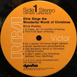 Elvis Presley : Elvis Sings The Wonderful World Of Christmas (LP, Album)