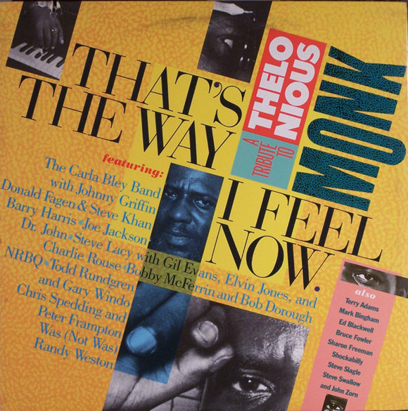 Various : That's The Way I Feel Now - A Tribute To Thelonious Monk  (2xLP, Album)