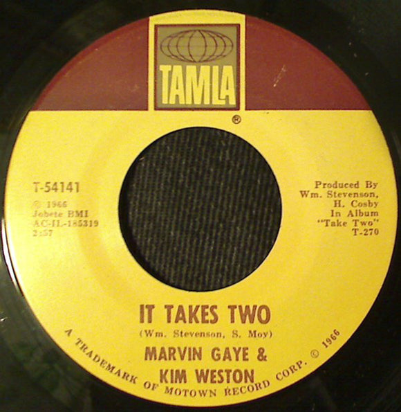 Marvin Gaye & Kim Weston : It Takes Two / It's Got To Be A Miracle (7