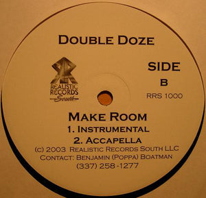 Double Doze : Make Room (12")