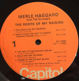 Merle Haggard And The Strangers (5) : The Roots Of My Raising (LP, Album)