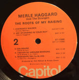 Merle Haggard And The Strangers (5) : The Roots Of My Raising (LP, Album)