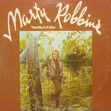 Marty Robbins : This Much A Man (LP, Album)