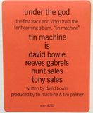 Tin Machine : Under The God (12", Maxi, Promo)