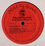 Ellen McIlwaine With Jack Bruce : Everybody Needs It (LP, Album)