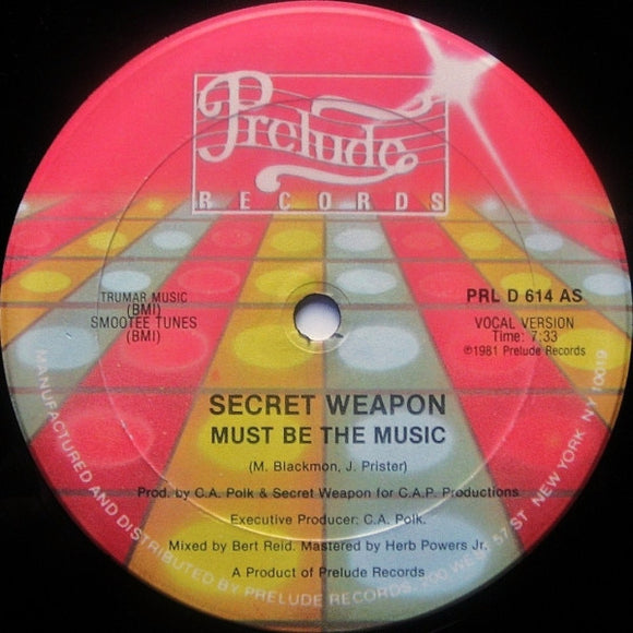 Secret Weapon (2) : Must Be The Music (12