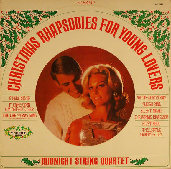 Midnight String Quartet : Christmas Rhapsodies For Young Lovers (LP, Album)