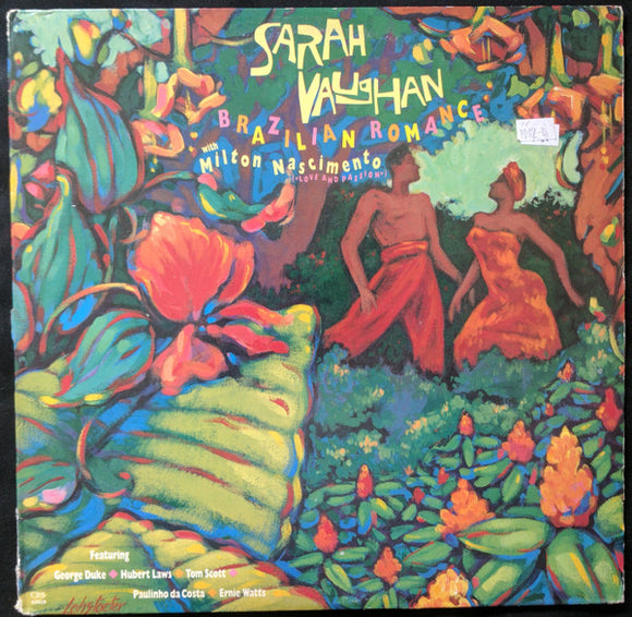 Sarah Vaughan With Milton Nascimento : Brazilian Romance (LP, Album)