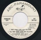 Buchanan & Cella : String Along With Pal-O-Mine (7", Promo)