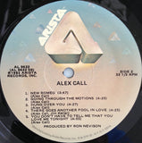 Alex Call : Alex Call (LP, Album, Mon)