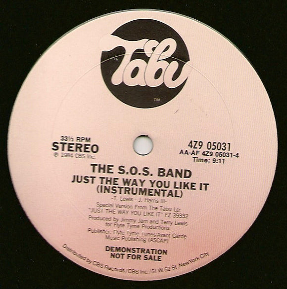 The S.O.S. Band : Just The Way You Like It (12