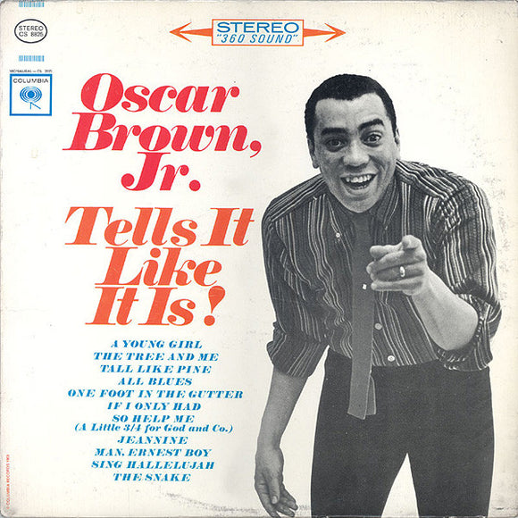 Oscar Brown Jr. : Tells It Like It Is! (LP, Album)