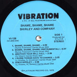 Shirley & Company : Shame Shame Shame (LP, Album)