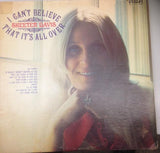 Skeeter Davis : I Can't Believe That It's All Over (LP, Album)