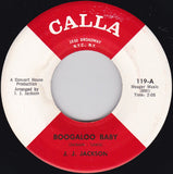 J.J. Jackson : Boogaloo Baby / But It's Alright (7", Single)