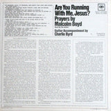 Malcolm Boyd Accompaniment By Charlie Byrd : Are You Running With Me, Jesus? (LP)