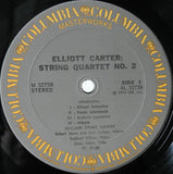 Elliott Carter, Juilliard Quartet* : String Quartet No. 3 / String Quartet No. 2 (LP)