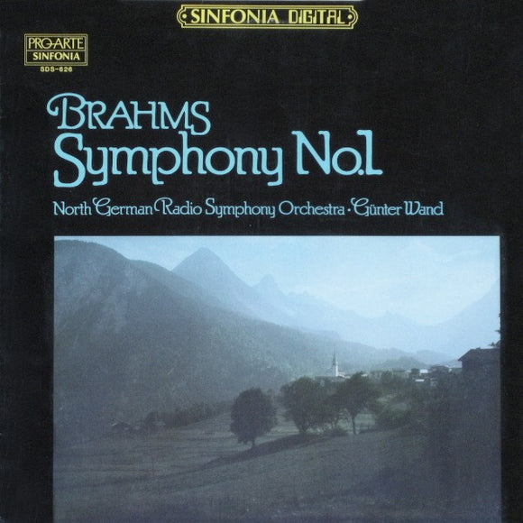 Johannes Brahms, Günter Wand, NDR Sinfonieorchester : Symphony No. 1 (LP)