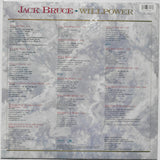 Jack Bruce : Willpower: A Twenty Year Retrospective (1968-1988) (2xLP, Comp, HRM)