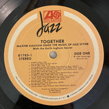 Maxine Sullivan With The Keith Ingham Sextet : Together (Maxine Sullivan Sings The Music Of Jule Styne) (LP, Album)