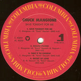 Chuck Mangione : Save Tonight For Me (LP, Album)