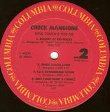 Chuck Mangione : Save Tonight For Me (LP, Album)