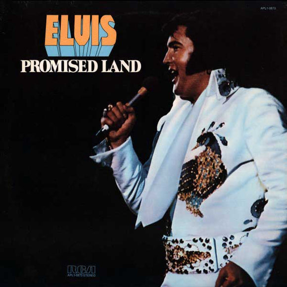 Elvis Presley : Promised Land (LP, Album, Tan)