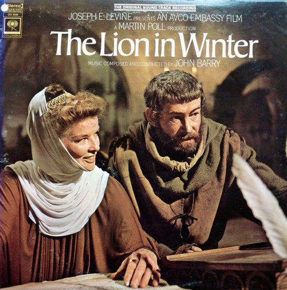 John Barry : The Lion In Winter (Original Motion Picture Soundtrack) (LP, Album, Pit)