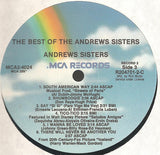 The Andrews Sisters : The Best Of The Andrews Sisters (2xLP, Comp, Club, RE)