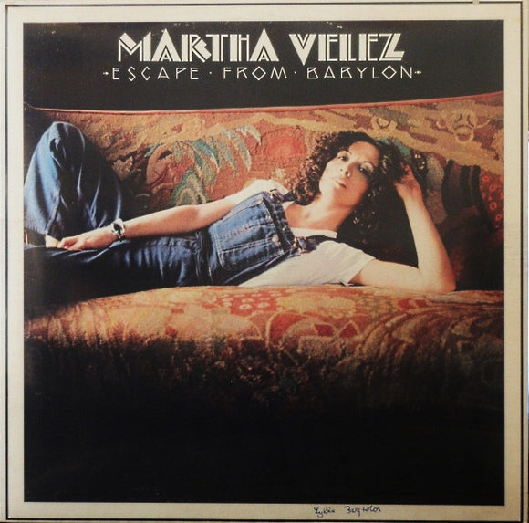 Martha Velez : Escape From Babylon (LP, Album)