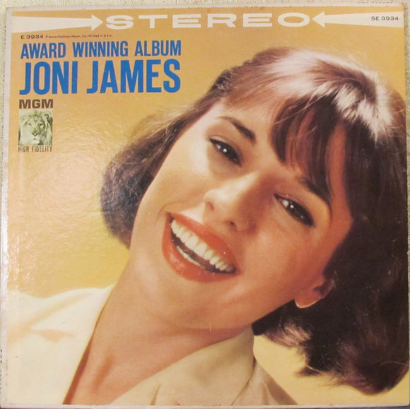 Joni James : Award Winning Album (LP, Comp, RE)