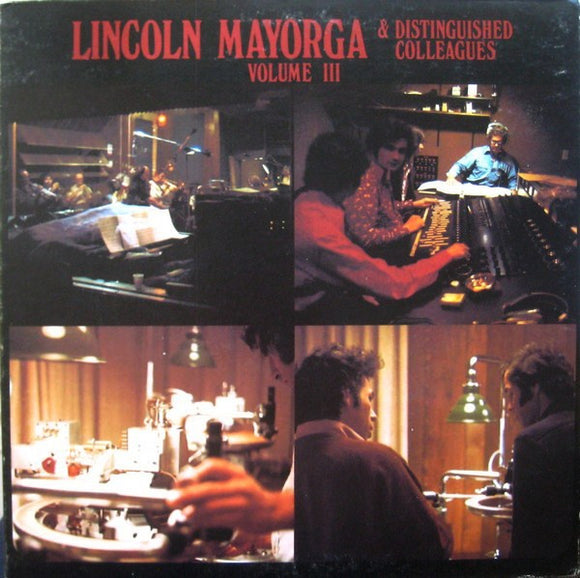 Lincoln Mayorga : Lincoln Mayorga & Distinguished Colleagues - Volume III (LP, Album, Ltd, Gre)