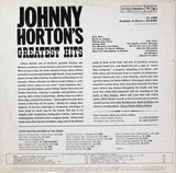 Johnny Horton : Johnny Horton's Greatest Hits (LP, Comp, Mono, RP)