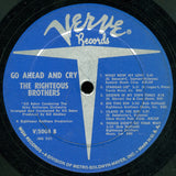 The Righteous Brothers : Go Ahead And Cry (LP, Album, Mono)