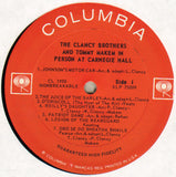 The Clancy Brothers & Tommy Makem : In Person At Carnegie Hall (LP, Album, Mono)