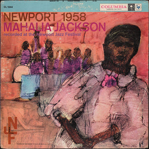 Mahalia Jackson : Newport 1958 (LP, Album, Mono)