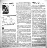 Joan Baez : Joan Baez Vol. 2 (LP, Album)