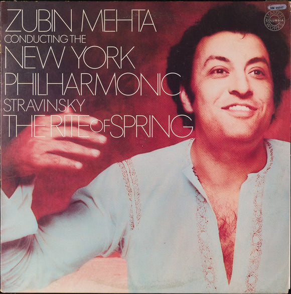 Zubin Mehta Conducting The New York Philharmonic*, Stravinsky* : The Rite Of Spring (LP, Album, Quad)