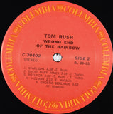 Tom Rush : Wrong End Of The Rainbow (LP, Album, Pit)