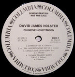 David James Holster : Chinese Honeymoon (LP, Album, Promo)