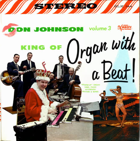 Don Johnson (4) : King Of Organ With A Beat! Volume 3 (LP)