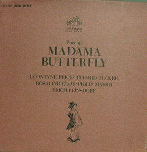 Giacomo Puccini / Leontyne Price - Richard Tucker (2) - Rosalind Elias - Philip Maero - Erich Leinsdorf : Madama Butterfly (3xLP + Box)