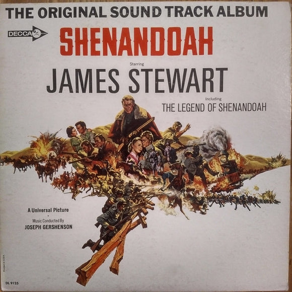 Joseph Gershenson : Shenandoah, The Original Soundtrack Album (LP, Mono)